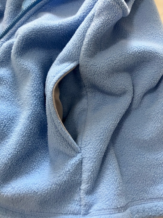 Far West Performance Light Blue Fleece Zip-Up Vest. Large. - Picture 6 of 6